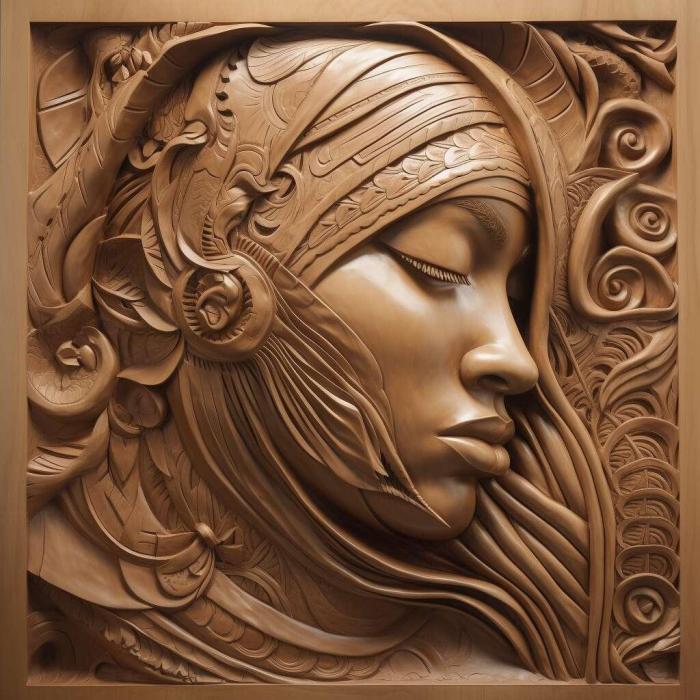 نموذج ثلاثي الأبعاد لآلة CNC 3D Art 